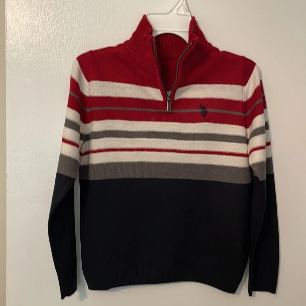 US Polo ASSN Boys Pullover Sweater.